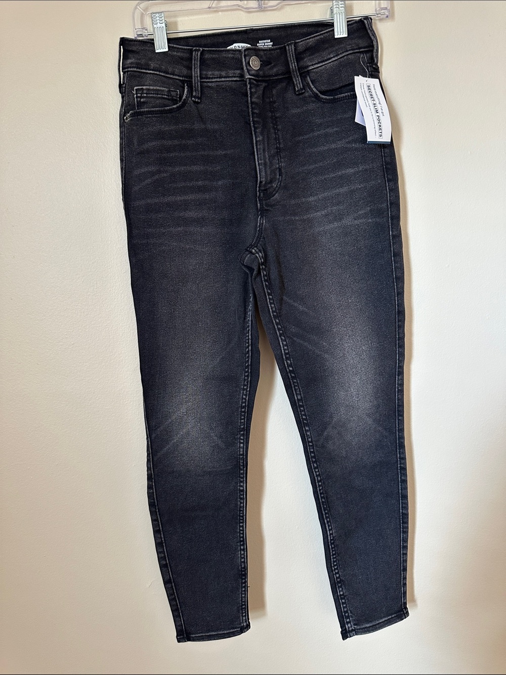 Old navy rockstar super skinny extra- high rise jeans